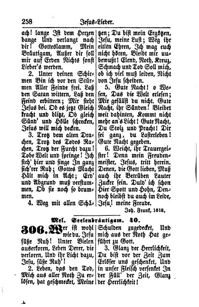 Gesangbuch für Gemeinden des Evangelisch-Lutherischen Bekenntnisses  page 260