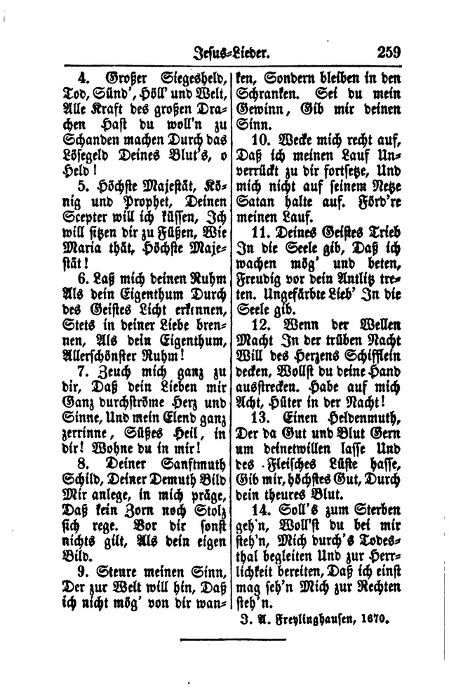 Gesangbuch für Gemeinden des Evangelisch-Lutherischen Bekenntnisses  page 261