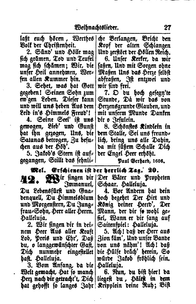 Gesangbuch für Gemeinden des Evangelisch-Lutherischen Bekenntnisses  page 27