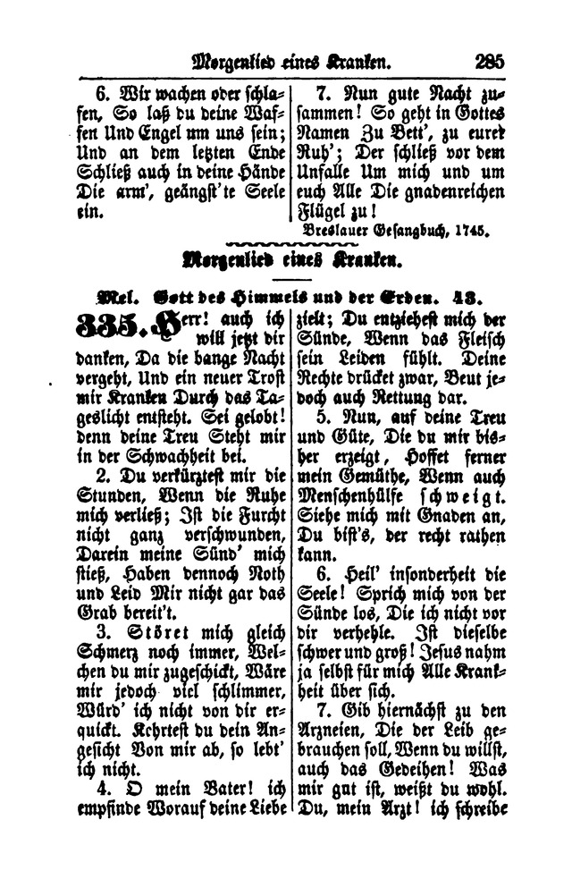 Gesangbuch für Gemeinden des Evangelisch-Lutherischen Bekenntnisses  page 287