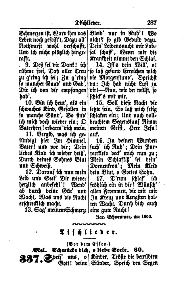 Gesangbuch für Gemeinden des Evangelisch-Lutherischen Bekenntnisses  page 289