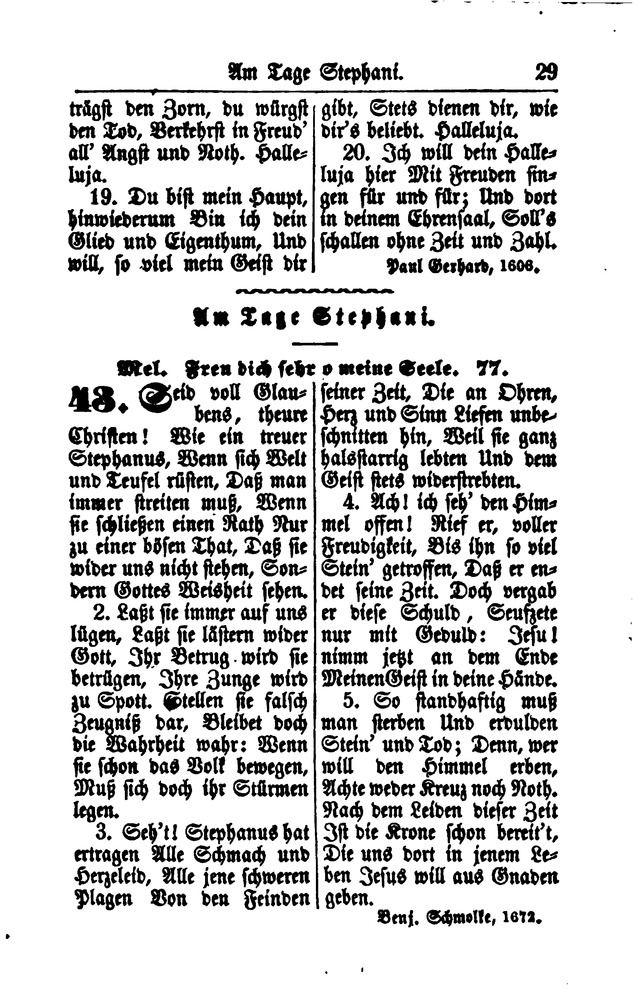 Gesangbuch für Gemeinden des Evangelisch-Lutherischen Bekenntnisses  page 29