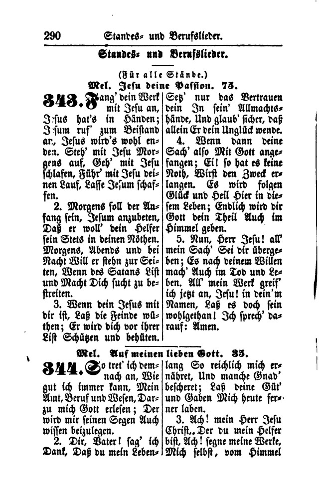 Gesangbuch für Gemeinden des Evangelisch-Lutherischen Bekenntnisses  page 292