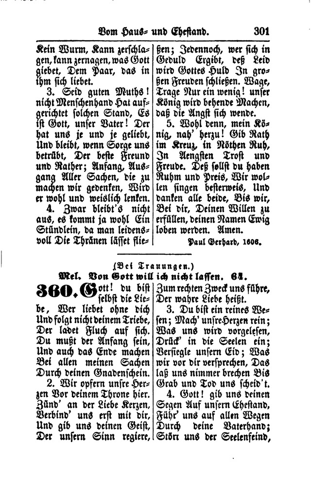 Gesangbuch für Gemeinden des Evangelisch-Lutherischen Bekenntnisses  page 303