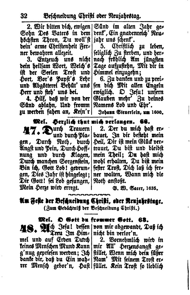 Gesangbuch für Gemeinden des Evangelisch-Lutherischen Bekenntnisses  page 32