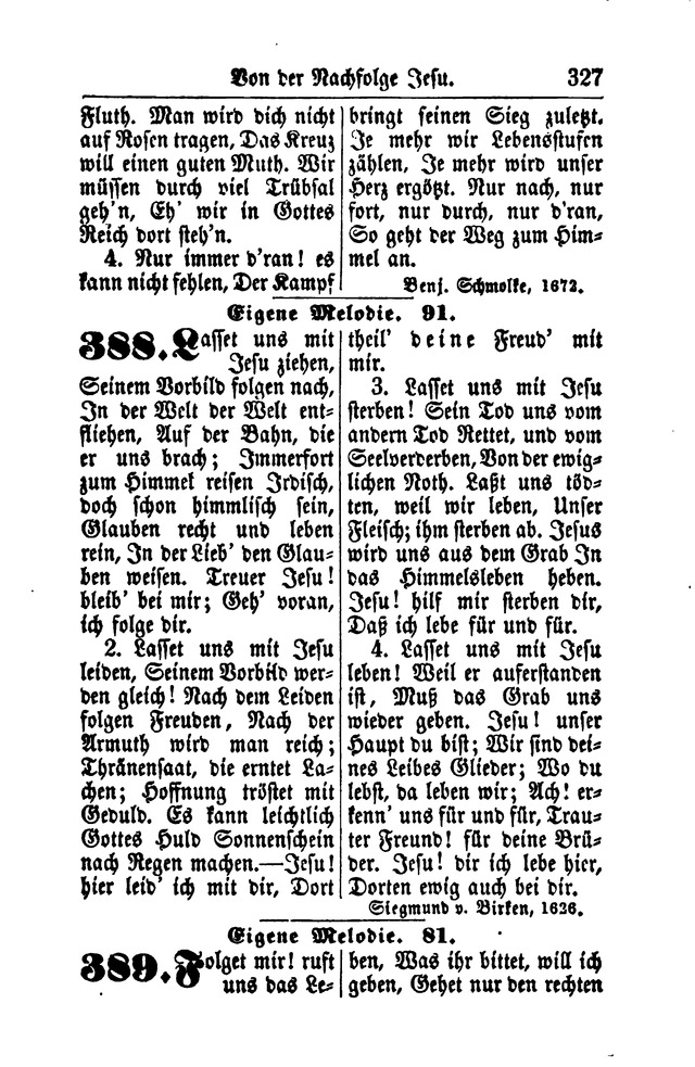 Gesangbuch für Gemeinden des Evangelisch-Lutherischen Bekenntnisses  page 329