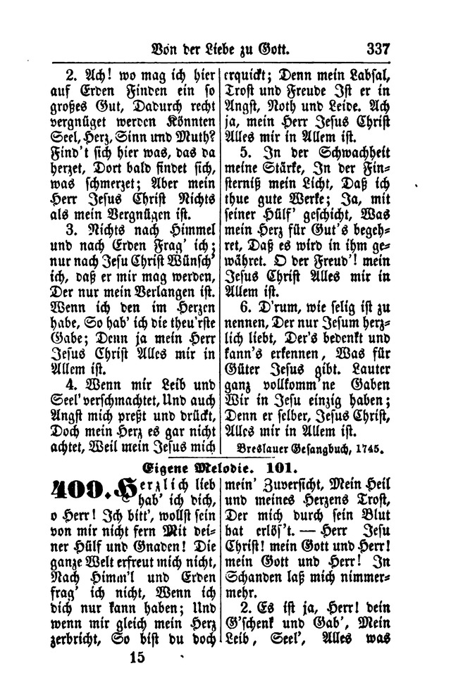 Gesangbuch für Gemeinden des Evangelisch-Lutherischen Bekenntnisses  page 339