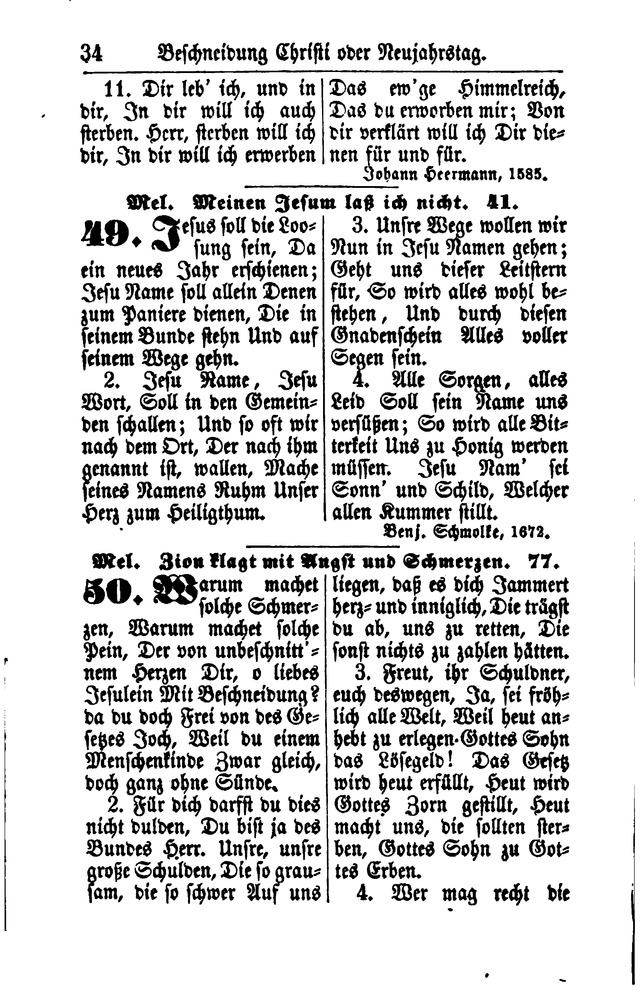 Gesangbuch für Gemeinden des Evangelisch-Lutherischen Bekenntnisses  page 34