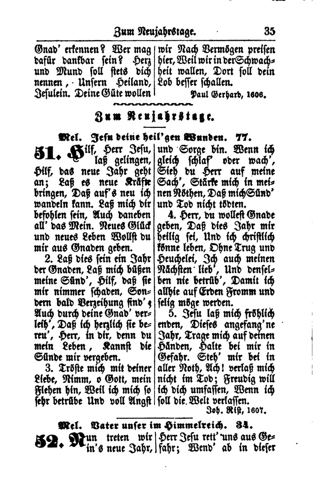 Gesangbuch für Gemeinden des Evangelisch-Lutherischen Bekenntnisses  page 35