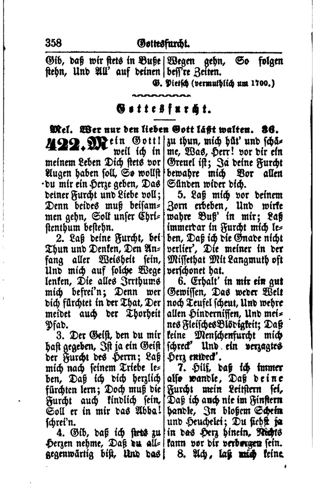 Gesangbuch für Gemeinden des Evangelisch-Lutherischen Bekenntnisses  page 360