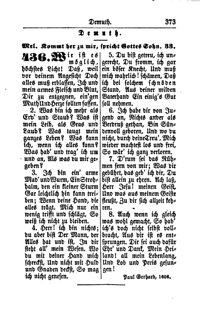 Gesangbuch für Gemeinden des Evangelisch-Lutherischen Bekenntnisses  page 375