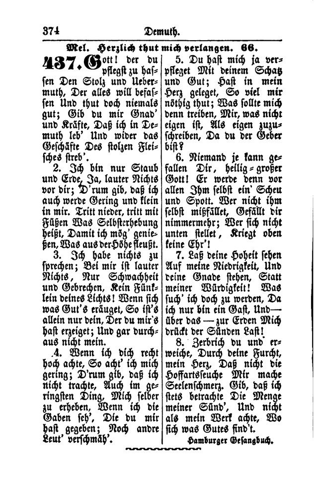 Gesangbuch für Gemeinden des Evangelisch-Lutherischen Bekenntnisses  page 376