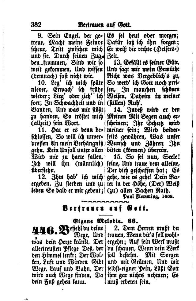 Gesangbuch für Gemeinden des Evangelisch-Lutherischen Bekenntnisses  page 384