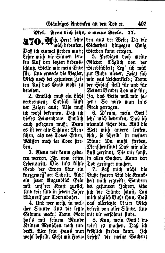 Gesangbuch für Gemeinden des Evangelisch-Lutherischen Bekenntnisses  page 409