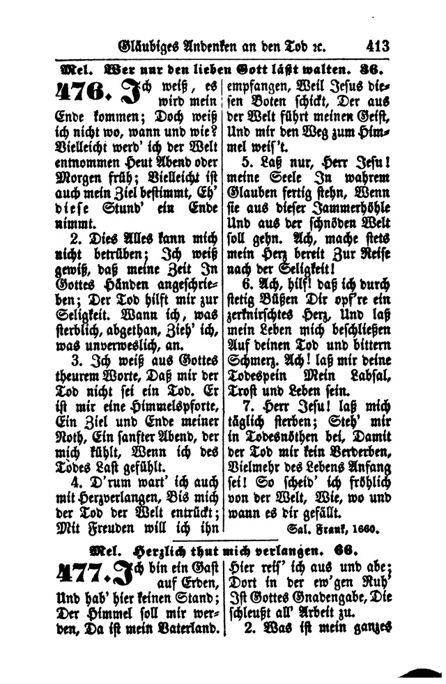 Gesangbuch für Gemeinden des Evangelisch-Lutherischen Bekenntnisses  page 415