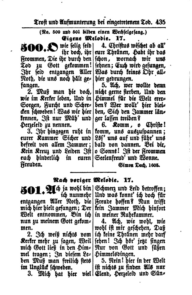 Gesangbuch für Gemeinden des Evangelisch-Lutherischen Bekenntnisses  page 437