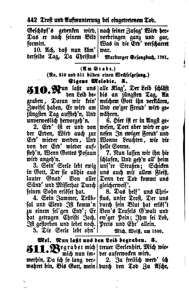 Gesangbuch für Gemeinden des Evangelisch-Lutherischen Bekenntnisses  page 444