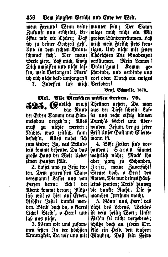 Gesangbuch für Gemeinden des Evangelisch-Lutherischen Bekenntnisses  page 458