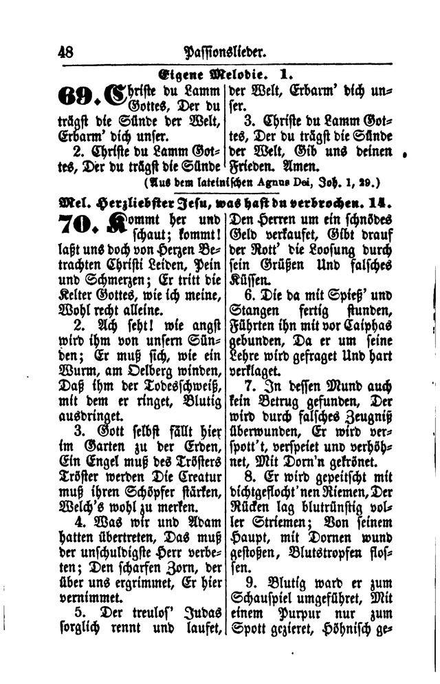 Gesangbuch für Gemeinden des Evangelisch-Lutherischen Bekenntnisses  page 48