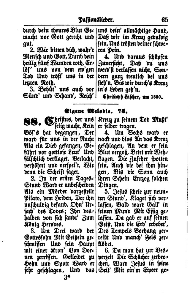 Gesangbuch für Gemeinden des Evangelisch-Lutherischen Bekenntnisses  page 65