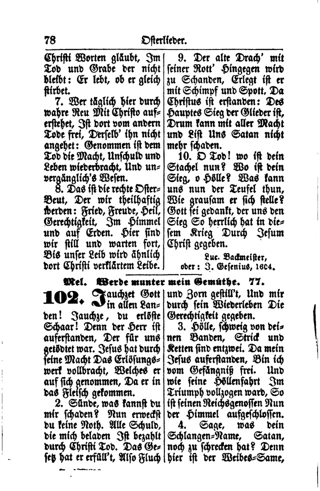 Gesangbuch für Gemeinden des Evangelisch-Lutherischen Bekenntnisses  page 78