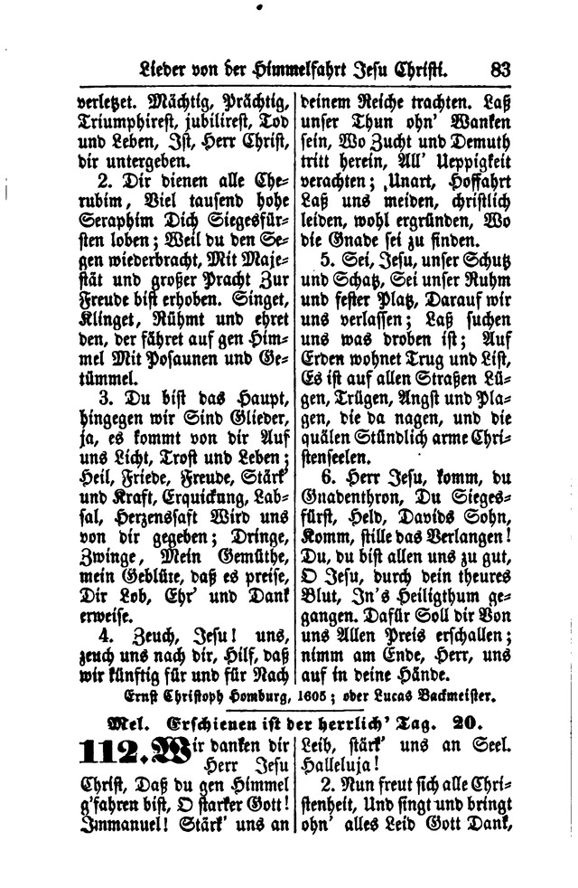 Gesangbuch für Gemeinden des Evangelisch-Lutherischen Bekenntnisses  page 83