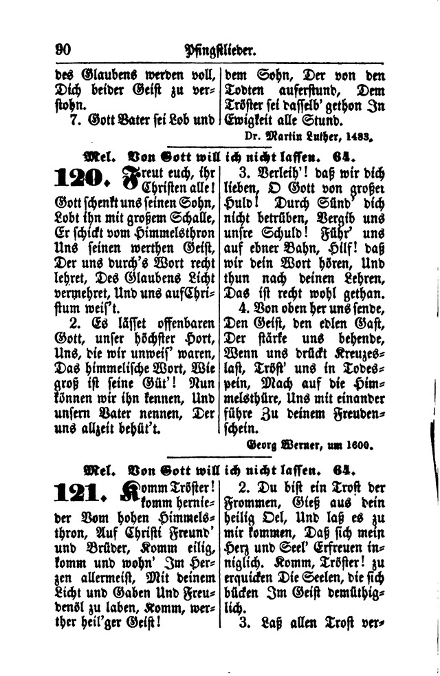 Gesangbuch für Gemeinden des Evangelisch-Lutherischen Bekenntnisses  page 90