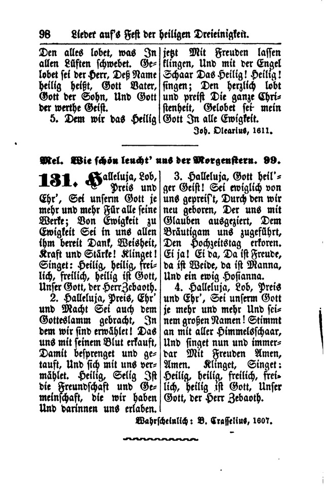 Gesangbuch für Gemeinden des Evangelisch-Lutherischen Bekenntnisses  page 98