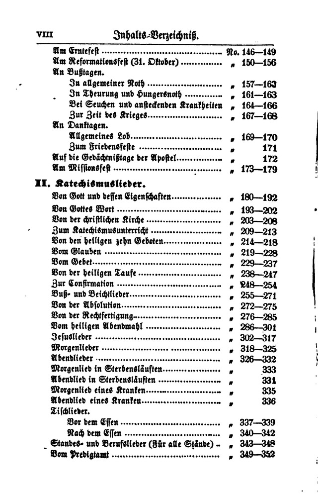 Gesangbuch für Gemeinden des Evangelisch-Lutherischen Bekenntnisses  page xiv