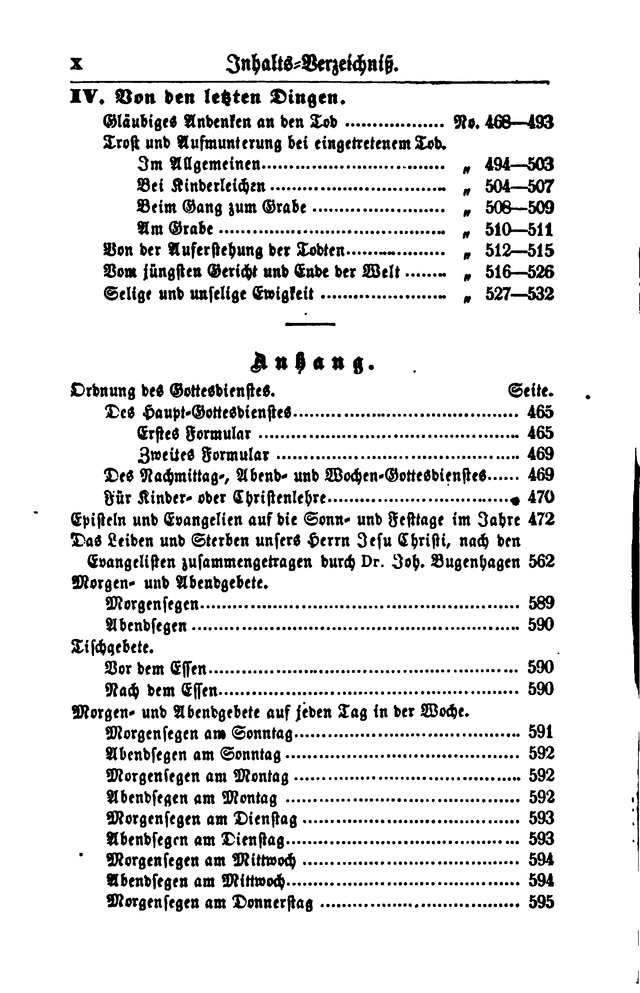 Gesangbuch für Gemeinden des Evangelisch-Lutherischen Bekenntnisses  page xvi