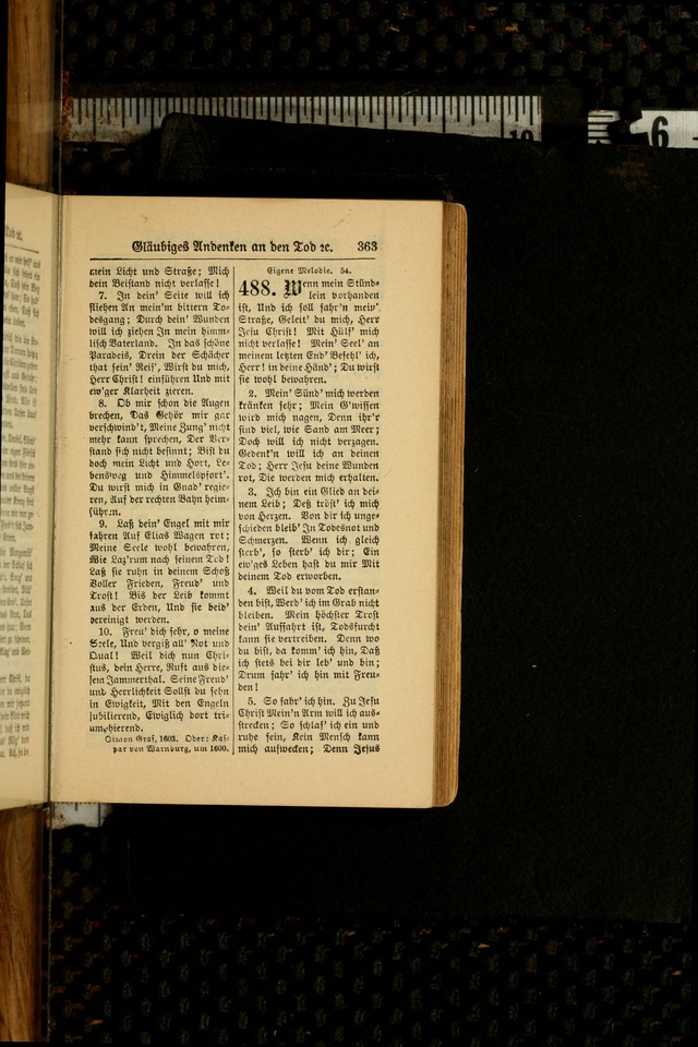 Gesangbuch für Gemeinden des Evangelisch-Lutherischen Bekenntnisses (14th ed.) page 365