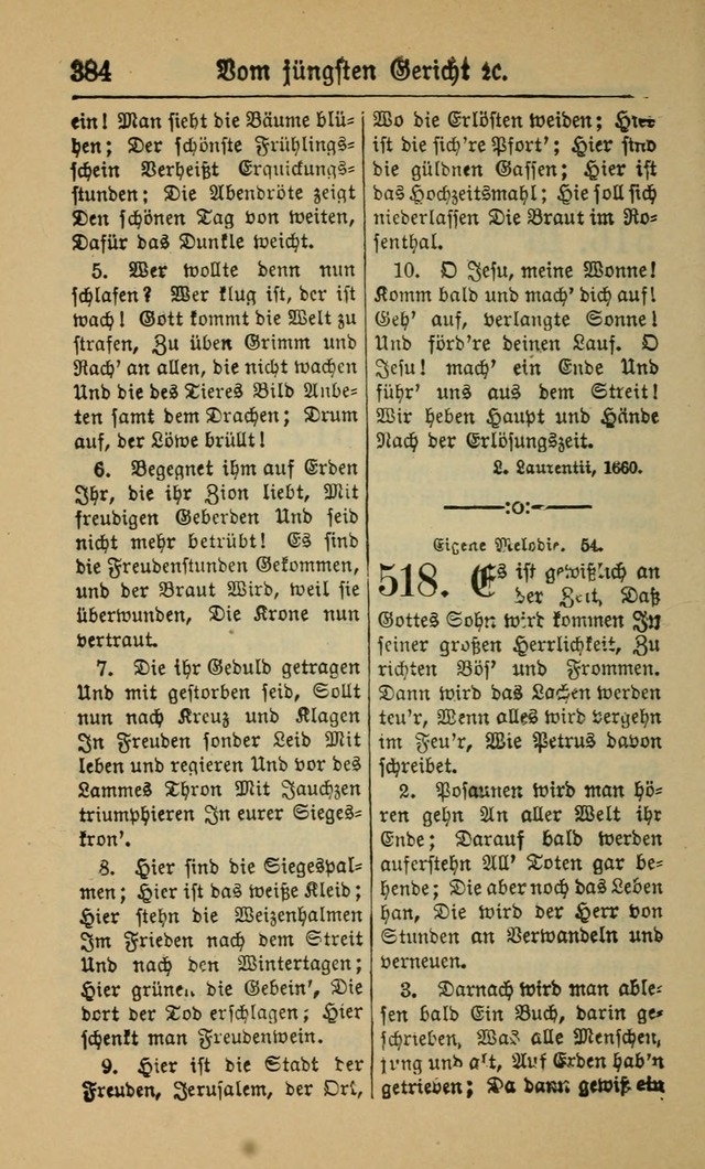 Gesangbuch für Gemeinden des Evangelisch-Lutherischen Bekenntnisses (14th ed.) page 386