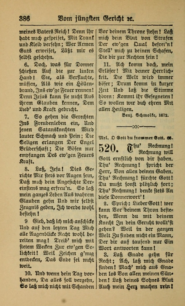 Gesangbuch für Gemeinden des Evangelisch-Lutherischen Bekenntnisses (14th ed.) page 388