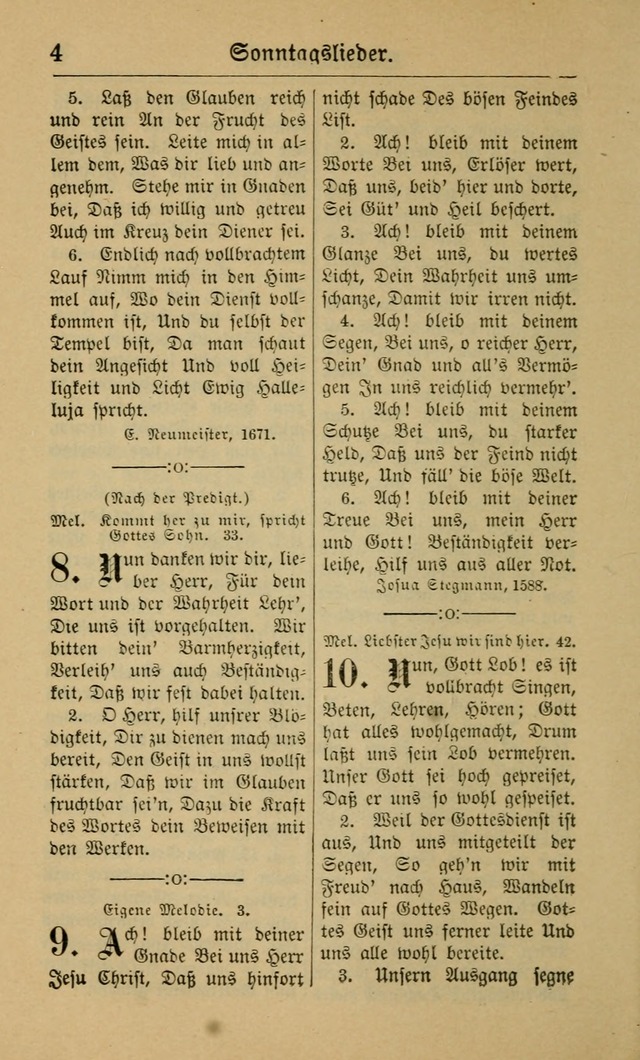 Gesangbuch für Gemeinden des Evangelisch-Lutherischen Bekenntnisses (14th ed.) page 4