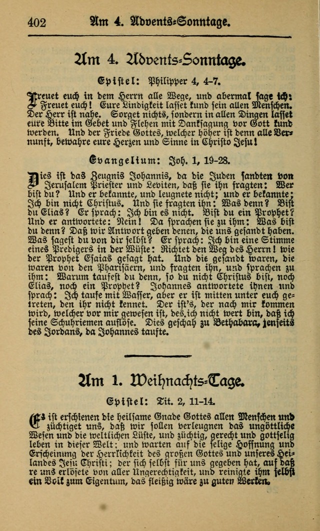 Gesangbuch für Gemeinden des Evangelisch-Lutherischen Bekenntnisses (14th ed.) page 404