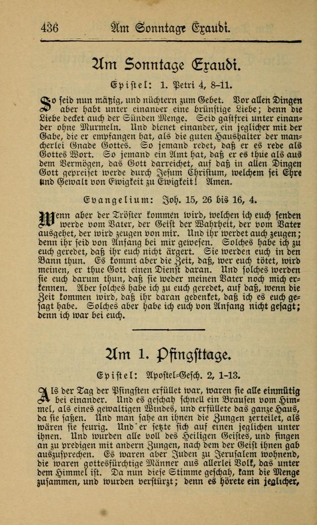 Gesangbuch für Gemeinden des Evangelisch-Lutherischen Bekenntnisses (14th ed.) page 438