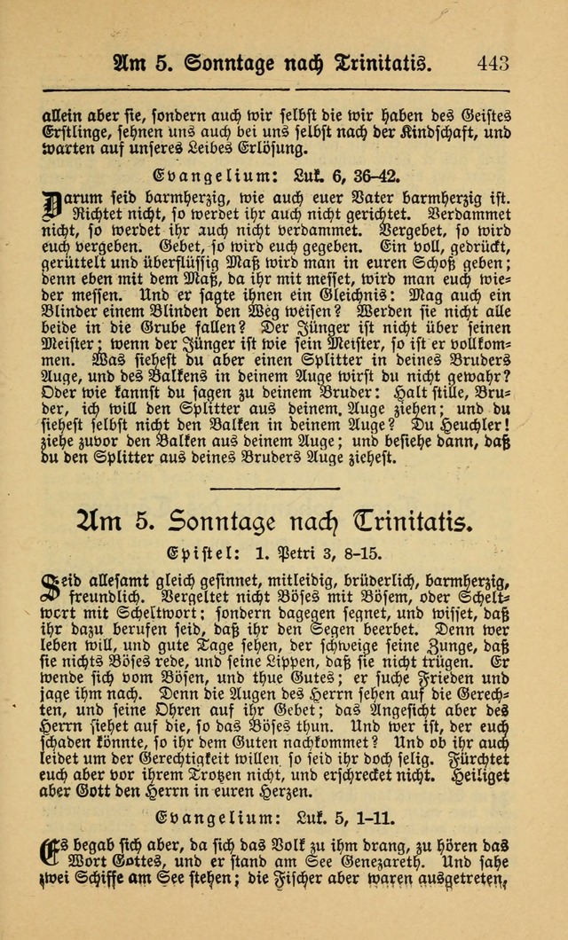 Gesangbuch für Gemeinden des Evangelisch-Lutherischen Bekenntnisses (14th ed.) page 445