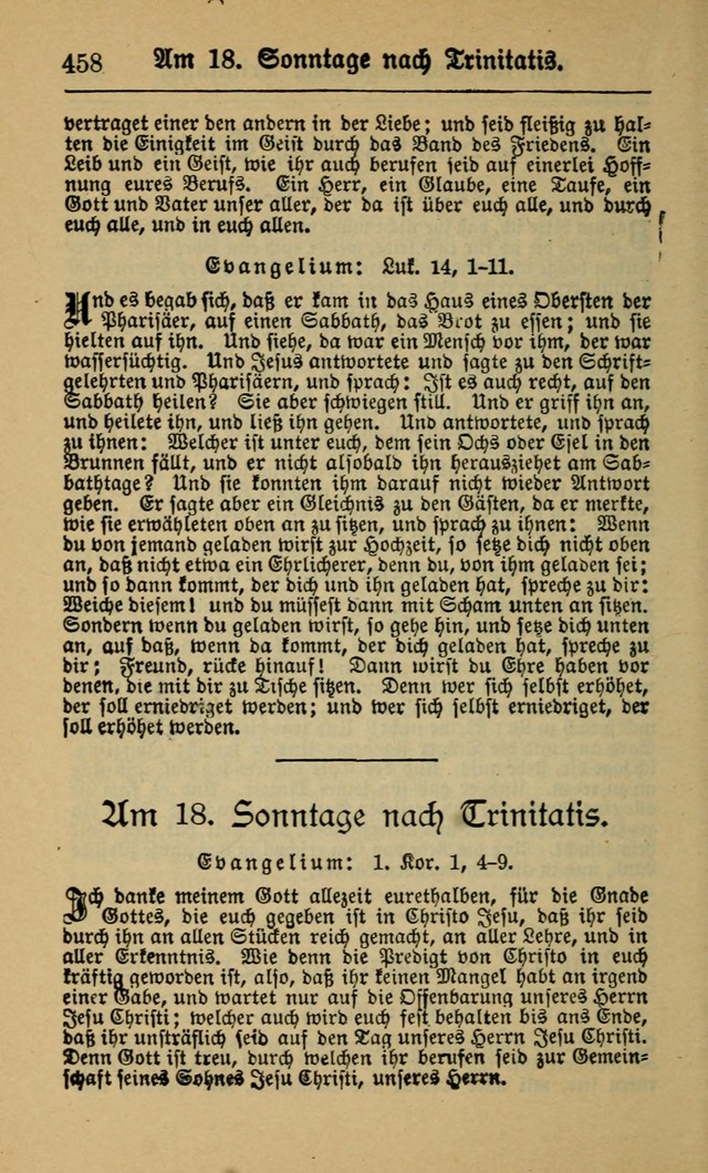 Gesangbuch für Gemeinden des Evangelisch-Lutherischen Bekenntnisses (14th ed.) page 460