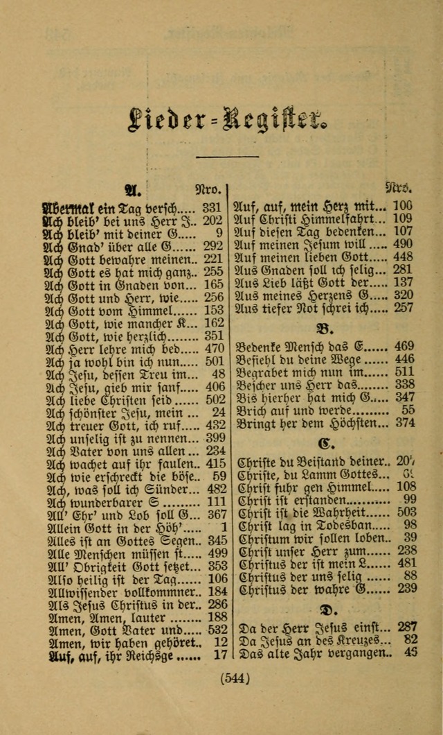 Gesangbuch für Gemeinden des Evangelisch-Lutherischen Bekenntnisses (14th ed.) page 546