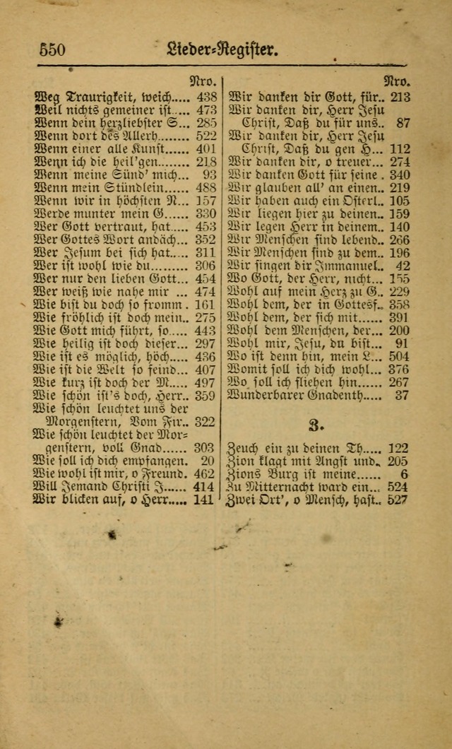 Gesangbuch für Gemeinden des Evangelisch-Lutherischen Bekenntnisses (14th ed.) page 552