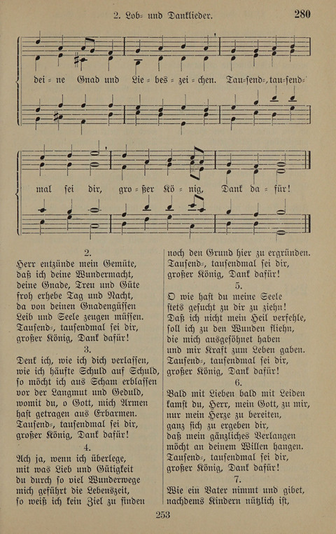 Gesangbuch: zum gottesdienstlichen und häuslichen Gebrauch in Evangelischen Mennoniten-Gemeinden (3rd ed.) page 253