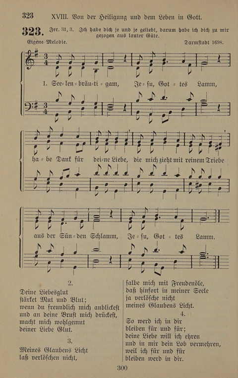 Gesangbuch: zum gottesdienstlichen und häuslichen Gebrauch in Evangelischen Mennoniten-Gemeinden (3rd ed.) page 300