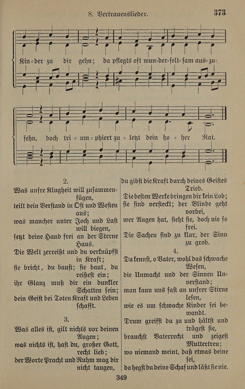 Gesangbuch: zum gottesdienstlichen und häuslichen Gebrauch in Evangelischen Mennoniten-Gemeinden (3rd ed.) page 349