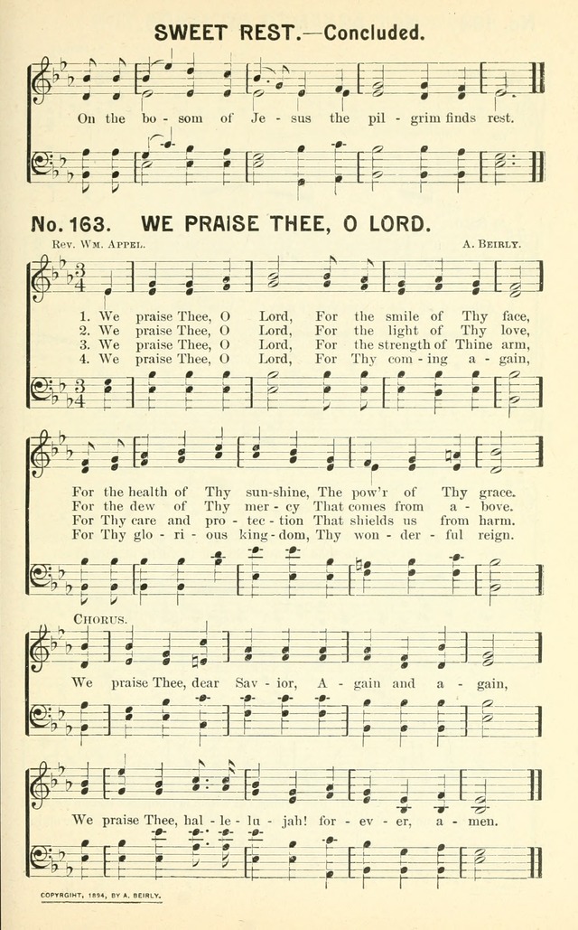 Golden Grain: No. 1: for Sabbath schools, gospel meetings, etc. page 163