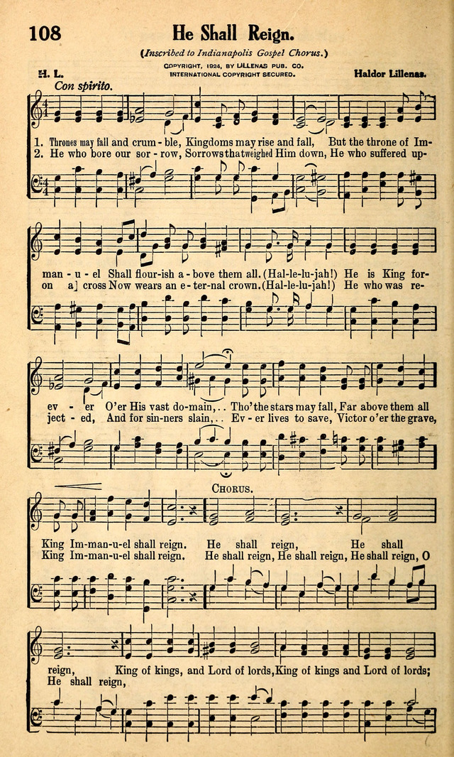 Great Gospel Songs page 108