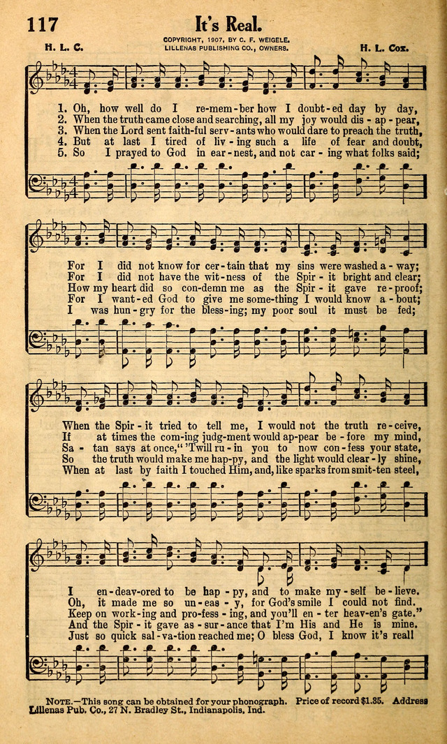 Great Gospel Songs page 118