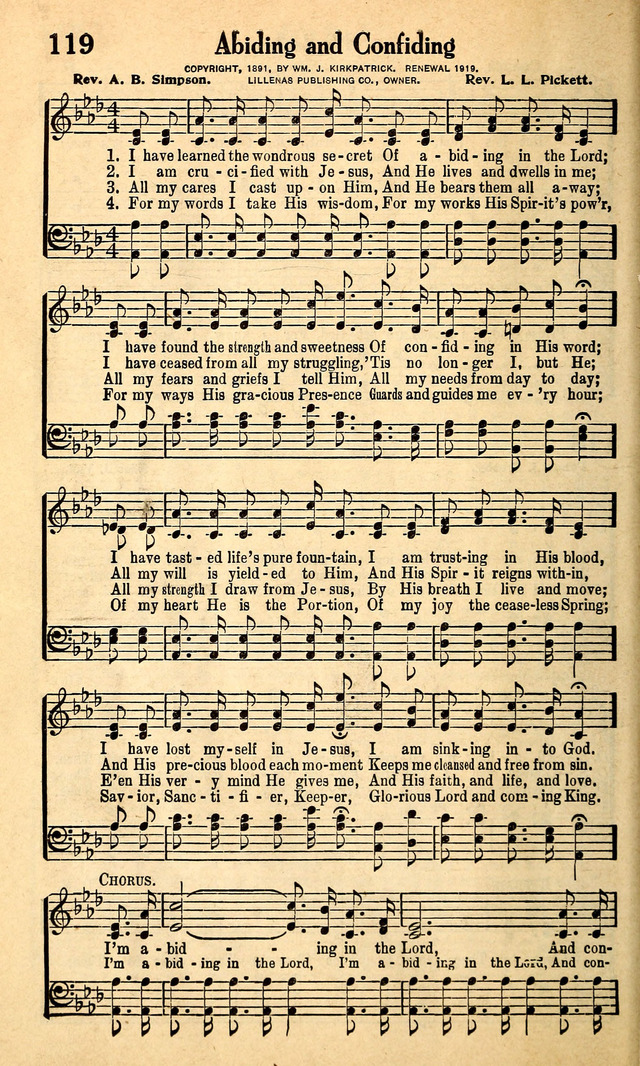 Great Gospel Songs page 120