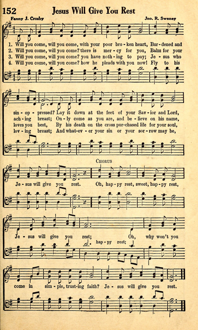 Great Gospel Songs page 149