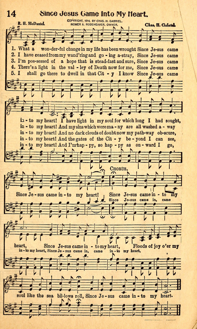 Great Gospel Songs page 15