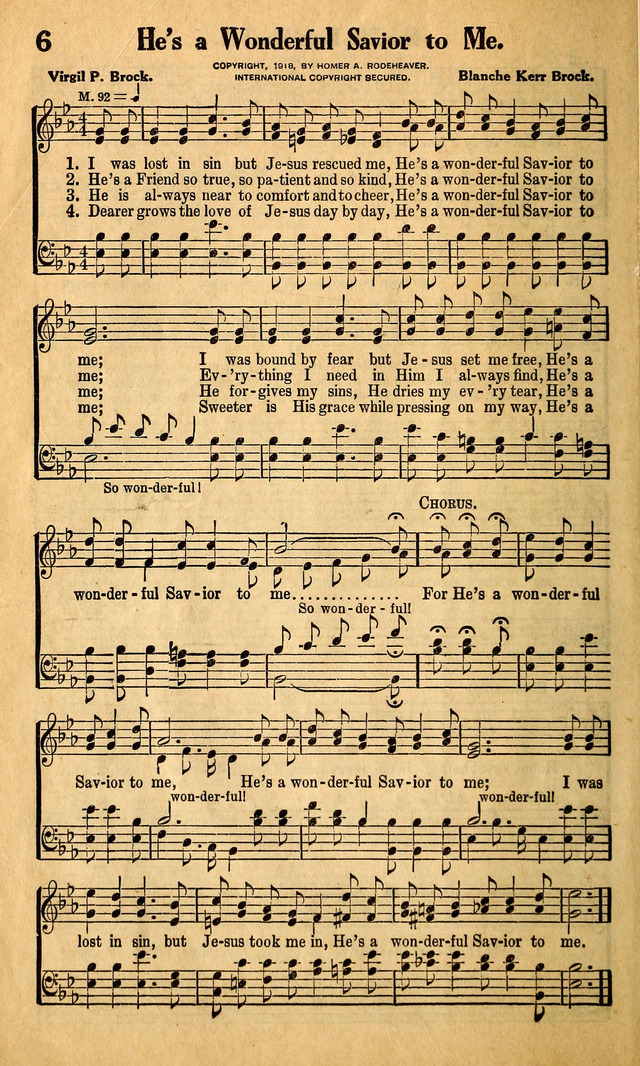 Great Gospel Songs page 6